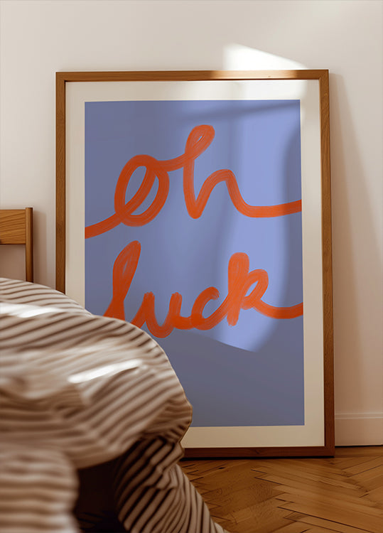 Poster di parole inaspettate