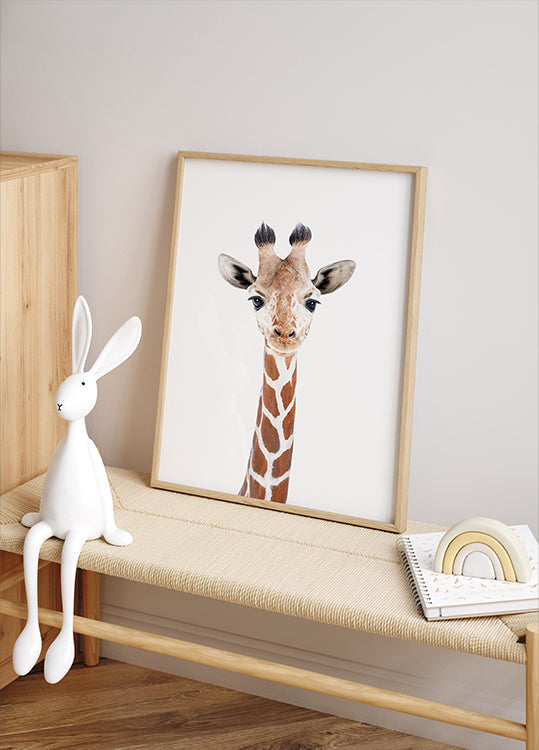 Poster di giraffa per bambini