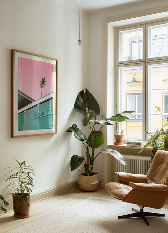 Poster di benvenuto a Palm Springs