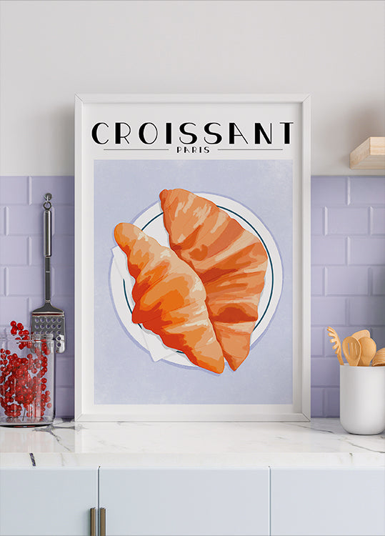 Croissant - Poster di Parigi