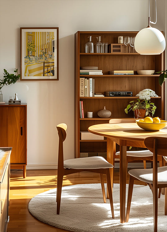 Poster con ritratto della stanza della settimana 30