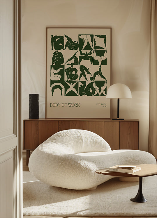 Poster del corpo dell'opera (foresta).