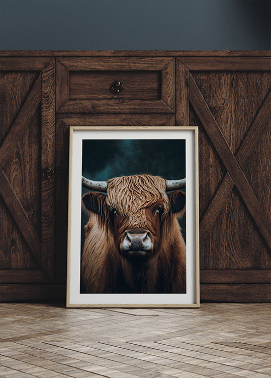 Poster maestoso dell'Highlander