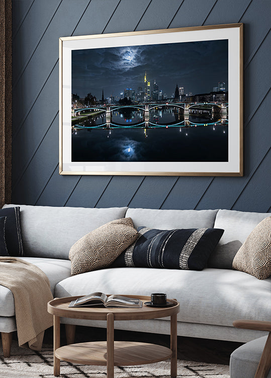 Francoforte alla luna piena