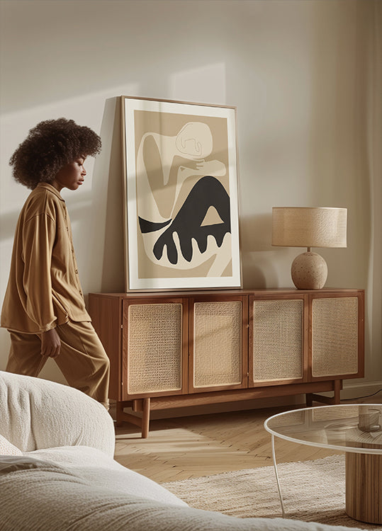 Poster di figura 3 di arte astratta