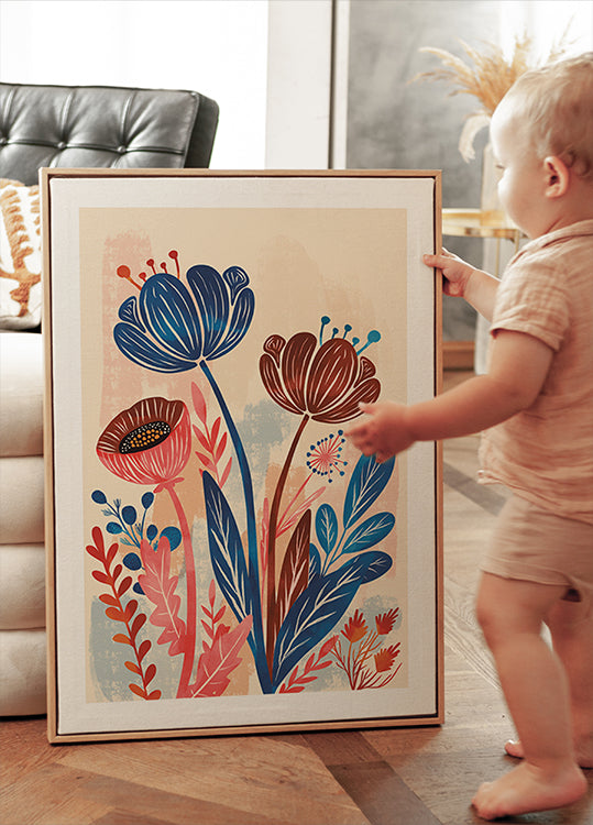 Poster di fiori favolosi