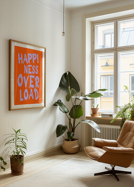 Poster di sovraccarico di felicità