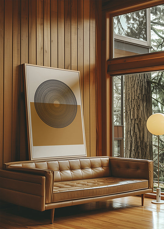 Poster Riflessi concentrici