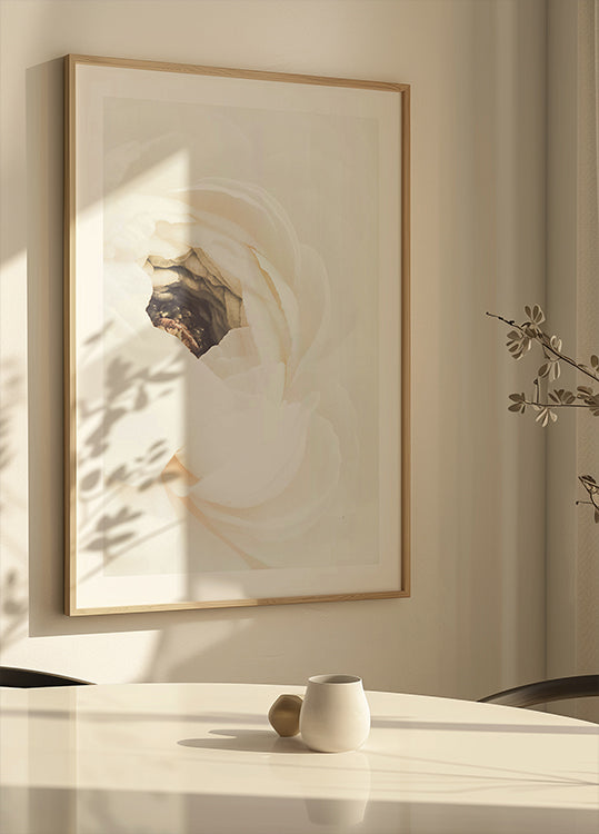 Poster Fiore bianco n. 1