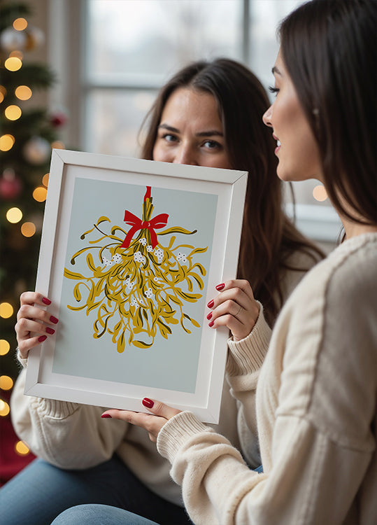 Vischio per il poster di Natale