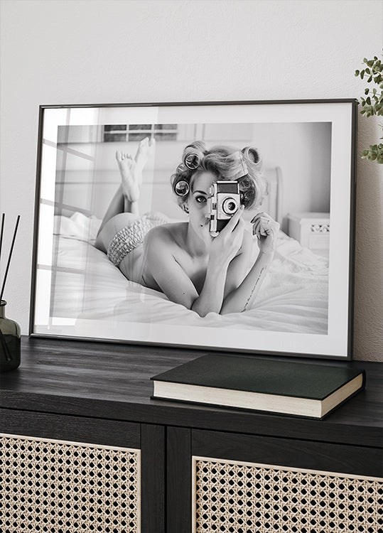 Un pulcino, un clic e un ricciolo Poster