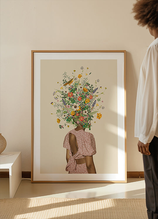 Poster di bouquet di fiori di campo
