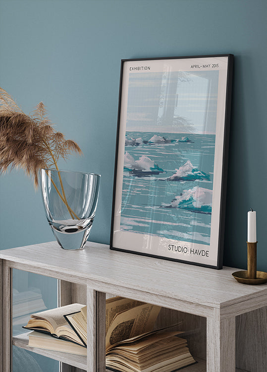 Studio aveva poster con vista sul mare