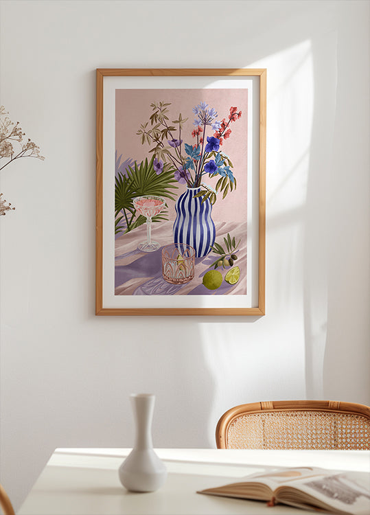 Manifesto estivo lilla