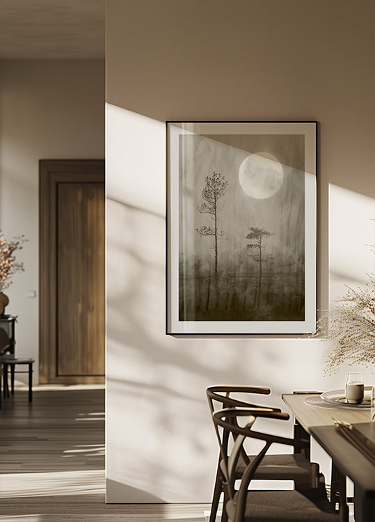 Poster di Moro al chiaro di luna