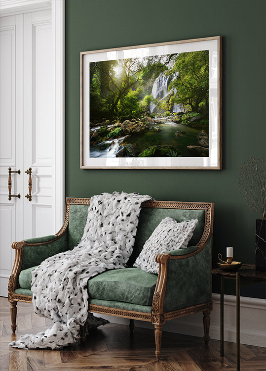 Poster di ruscello di montagna