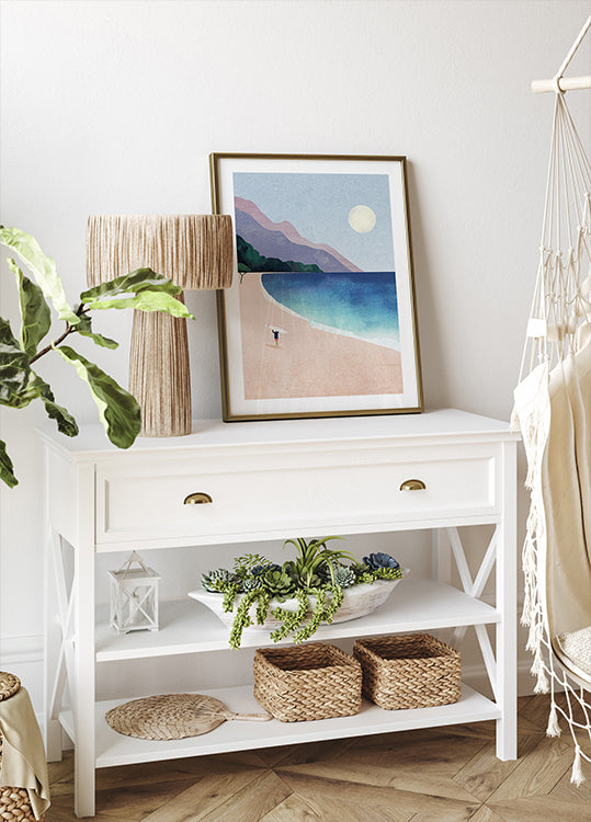 Manifesto della spiaggia da surf