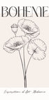 Boheme Poppies Art Plakat - Posterbox.dk