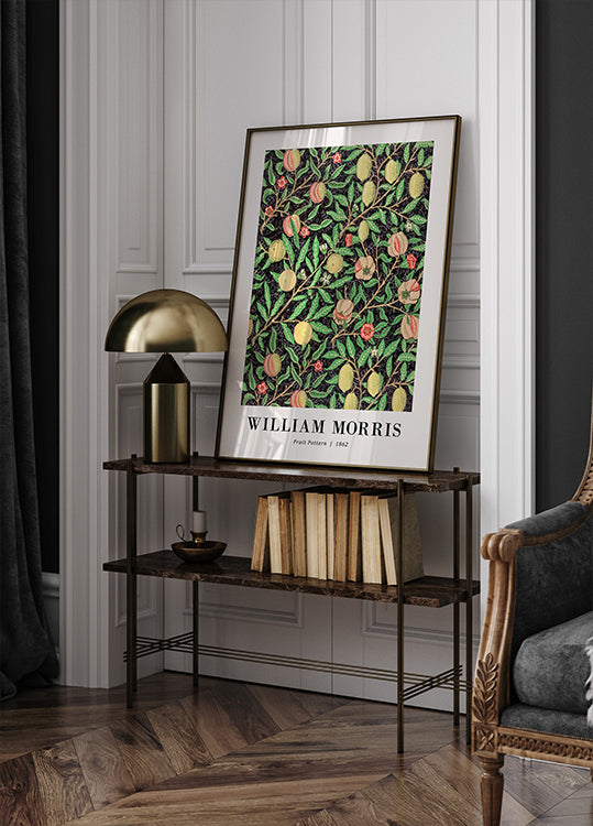 William Morris, Fruit Pattern 1862 Art Plakat - Posterbox.dk