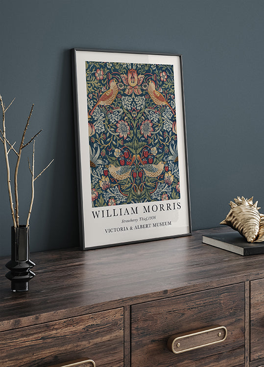 William Morris Strawberry Thief Plakat - Posterbox.dk
