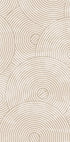 a beige and white wallpaper with circles on it