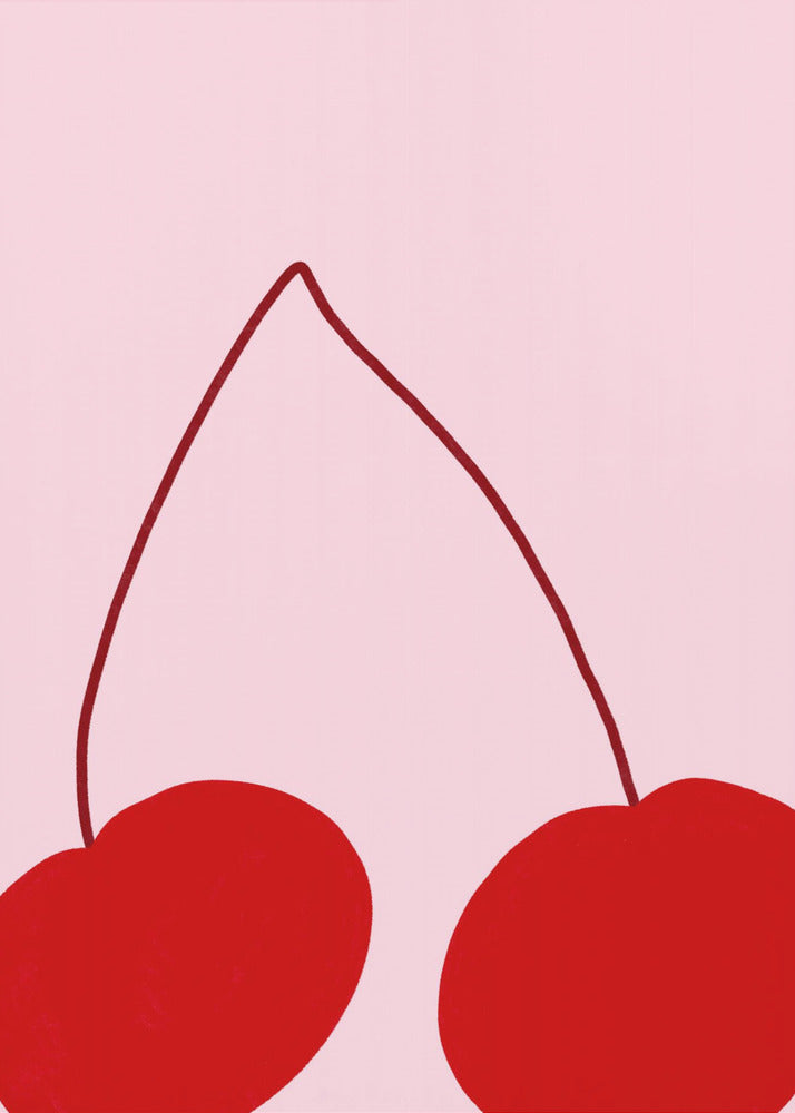 Poster di delizia del duo di ciliegie