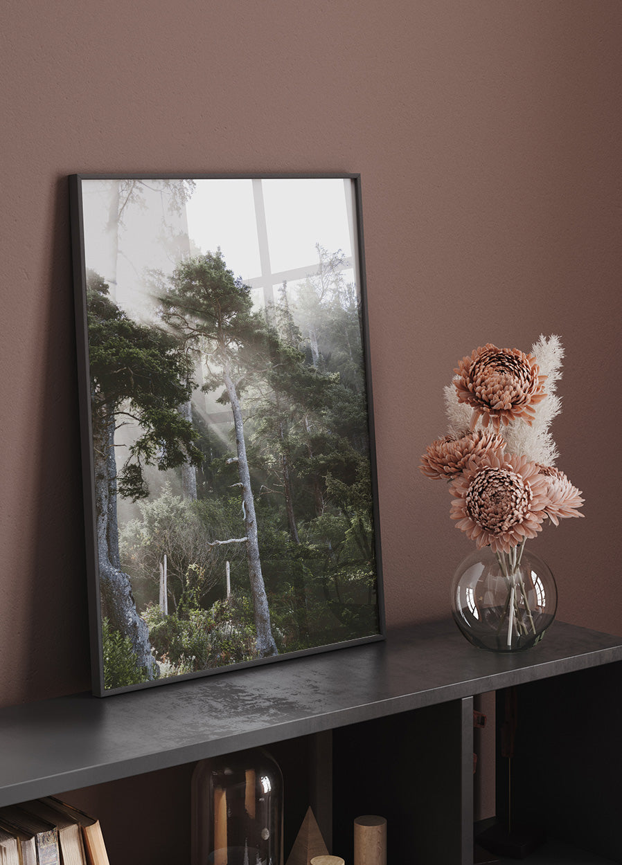 Sunshine Through The Fog Plakat - Posterbox.dk