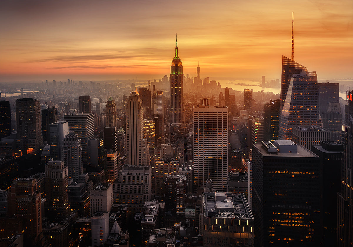 Manifesto della luce di Manhattan