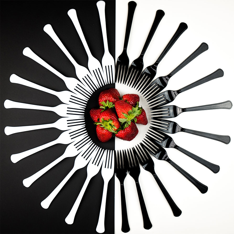 Poster con disegni di fragole