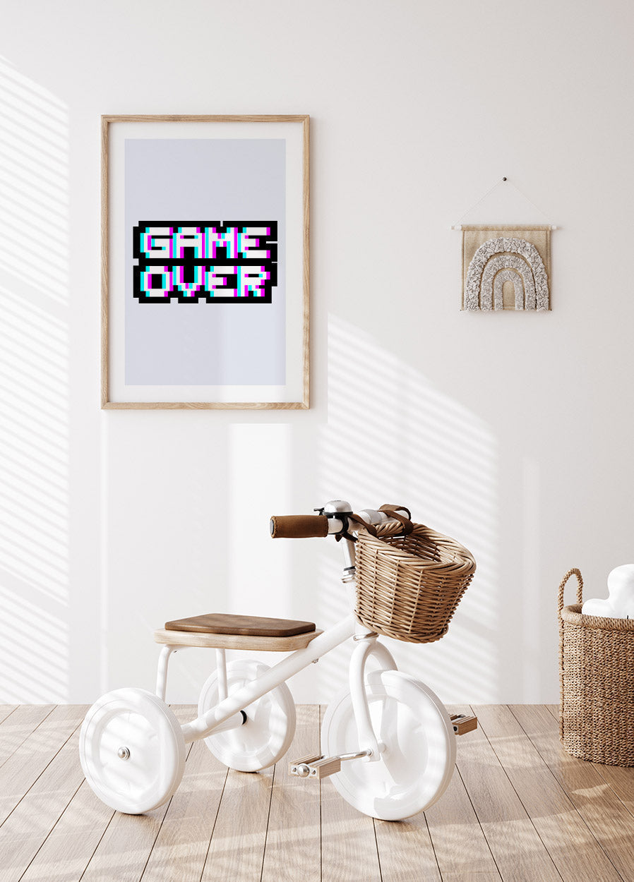 Gaming Over Plakat - Posterbox.no