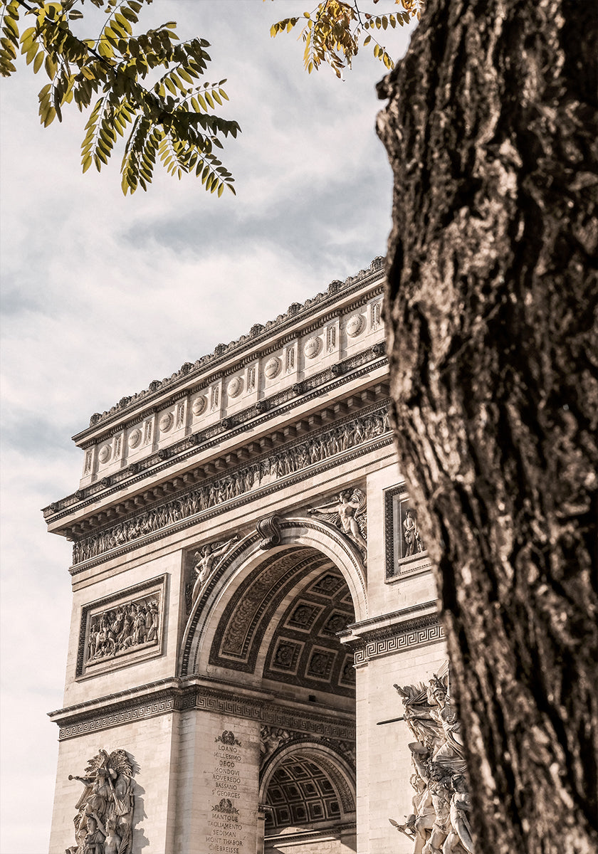 Manifesto dell'Arco di Trionfo di Parigi