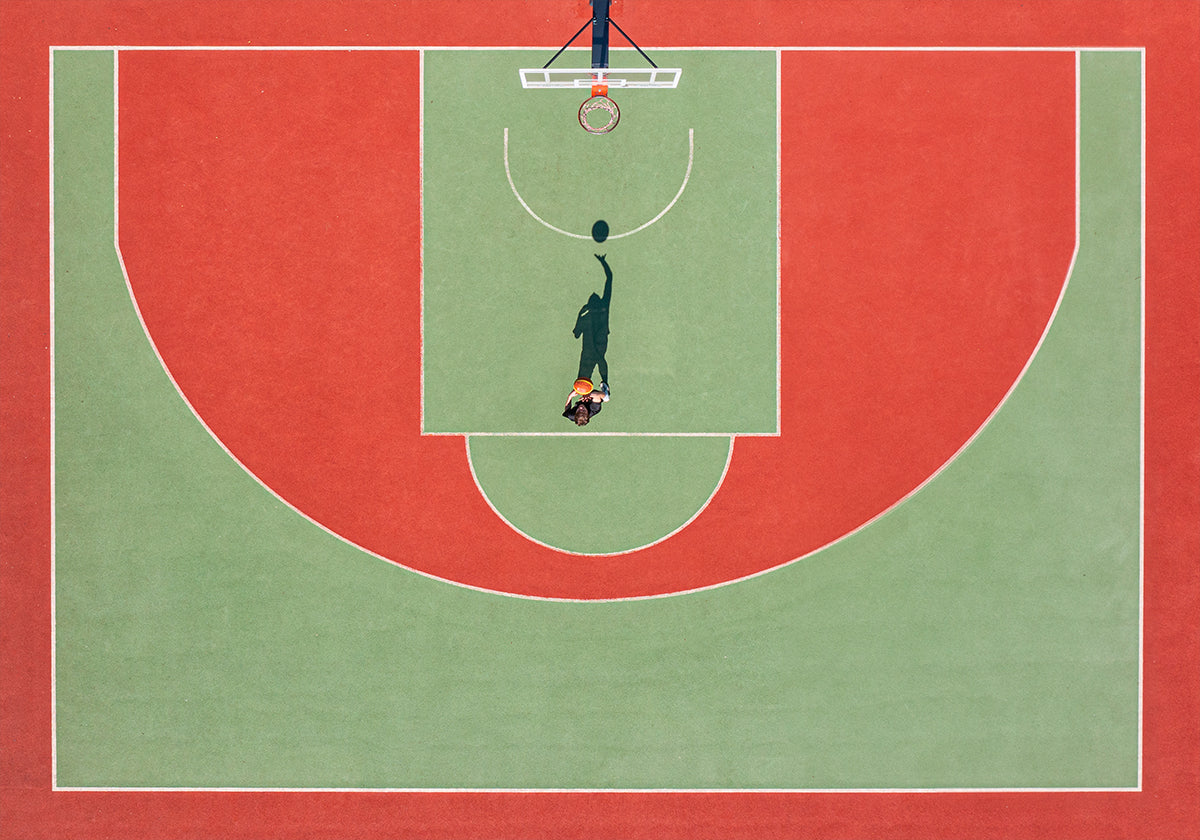 Poster di basket ombra