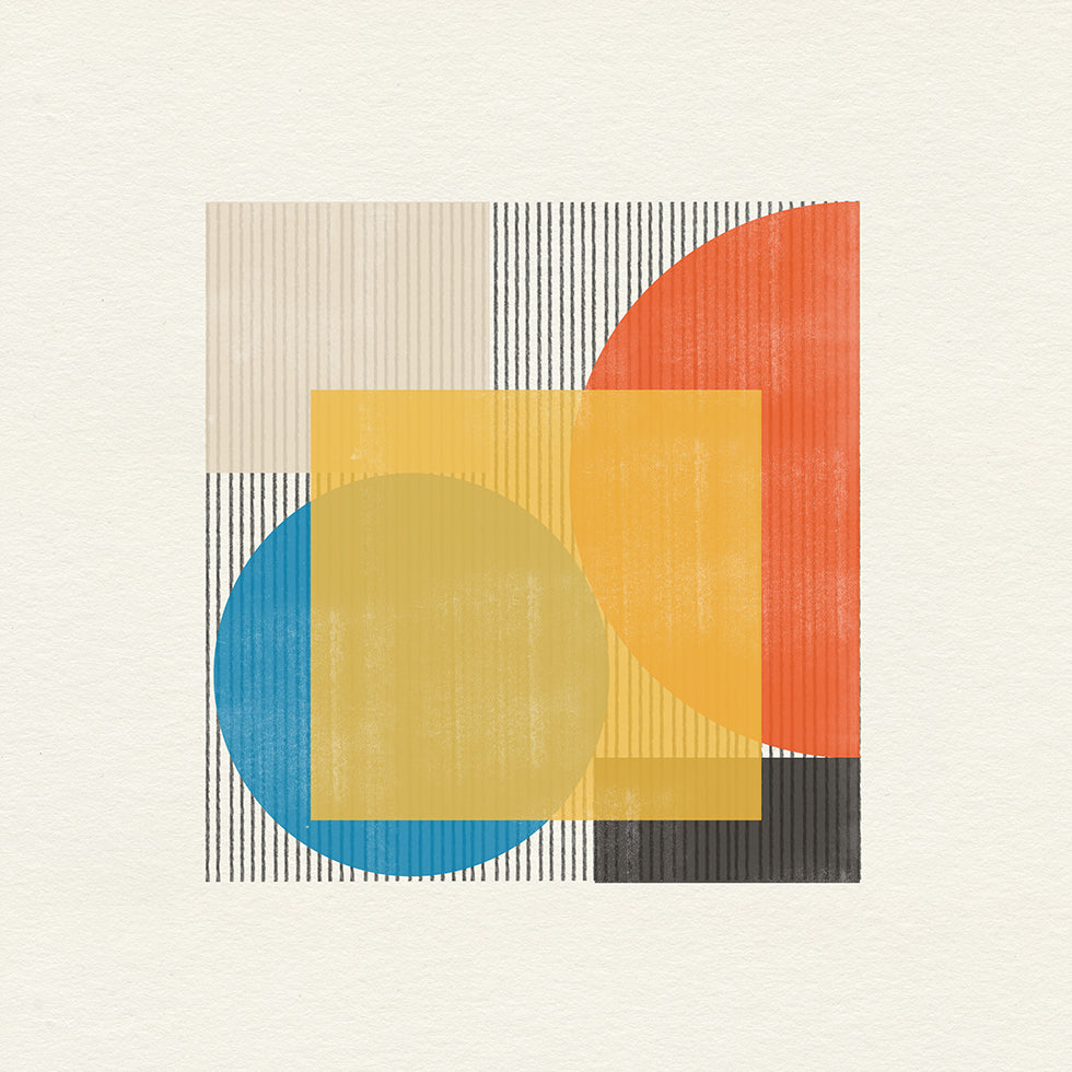 Poster di armonia geometrica