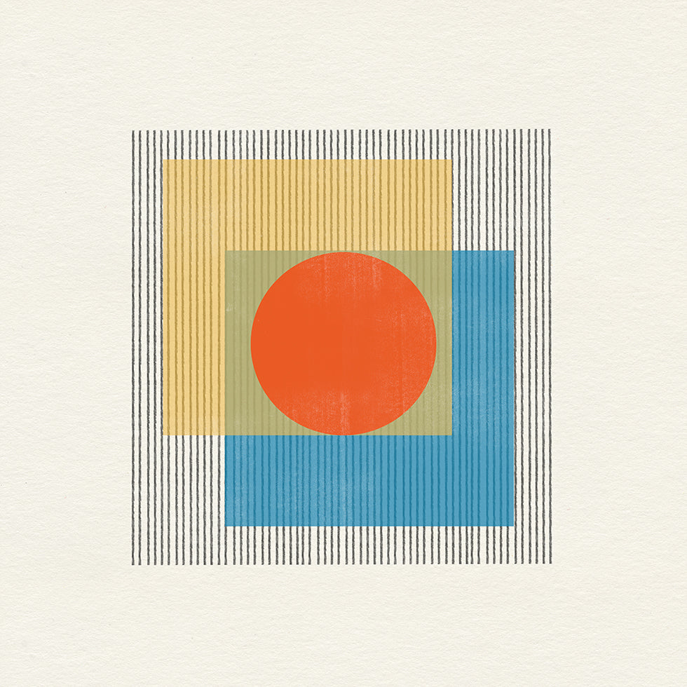 Poster di armonia geometrica