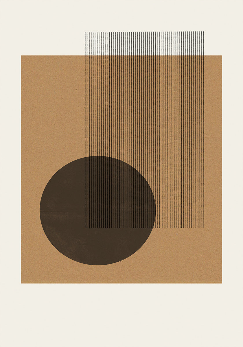 Poster di armonia geometrica