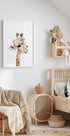 Floral Baby Giraffe (NEW) - Posterbox
