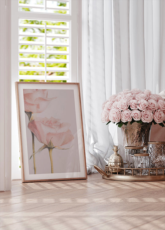 Two Roses Plakat - Posterbox