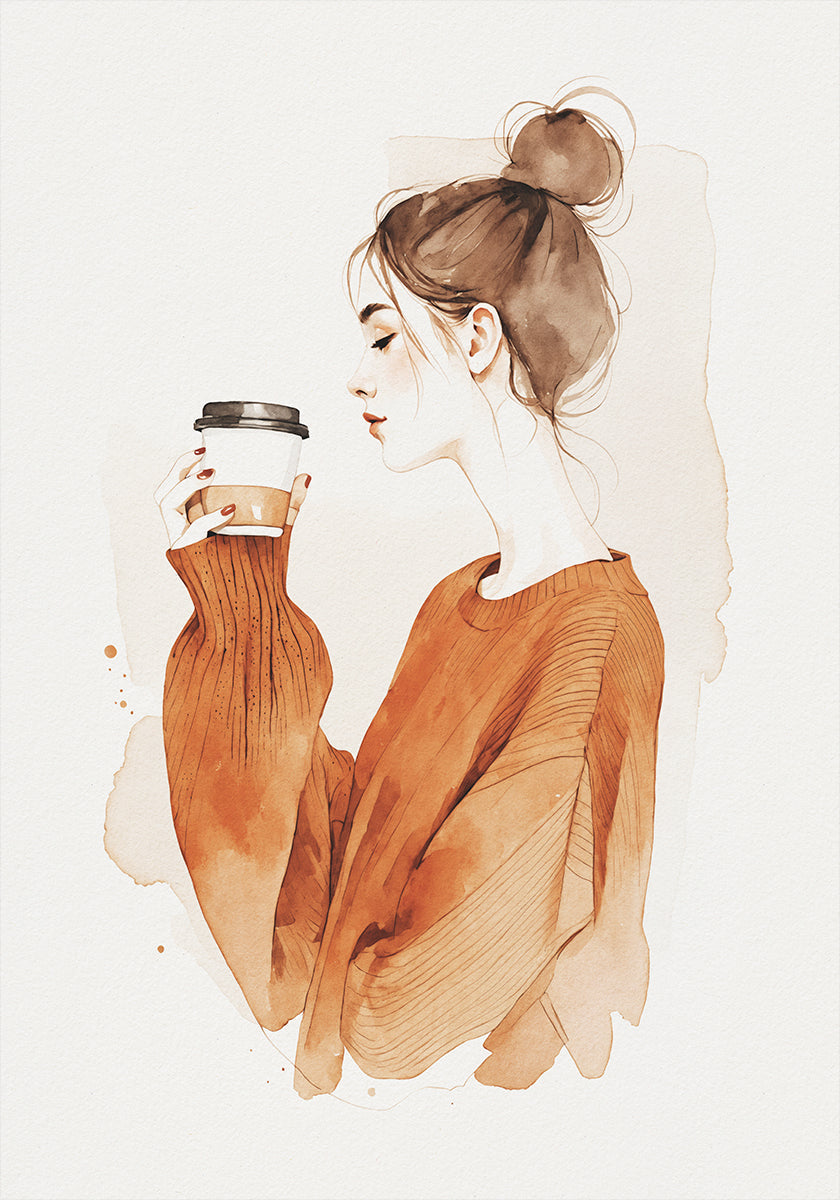 Coffee On the Go Plakat - Posterbox