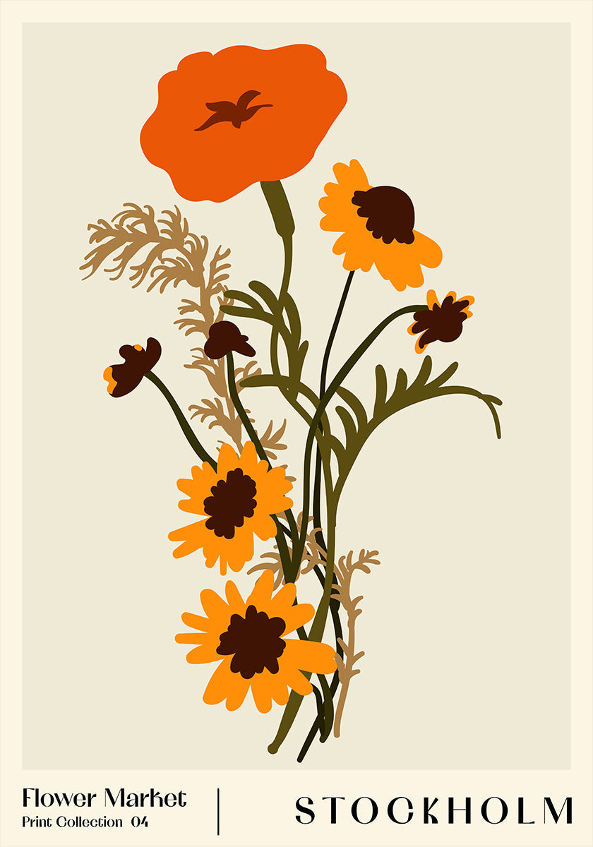 Mercato dei fiori. Manifesto di Stoccolma