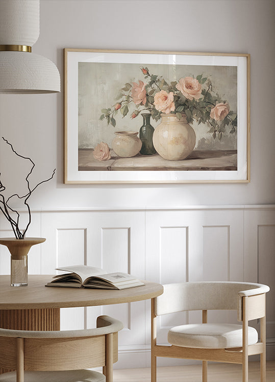 Flower in Vase Painting (NEW) - Posterbox