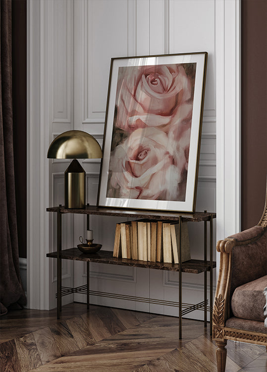 Roses Oil Painting (NEW) - Posterbox