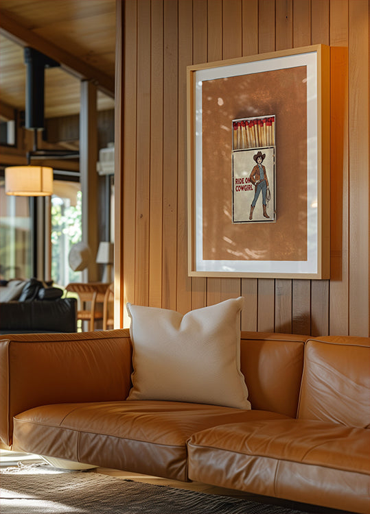 Ride On Cowgirl Poster - Posterbox