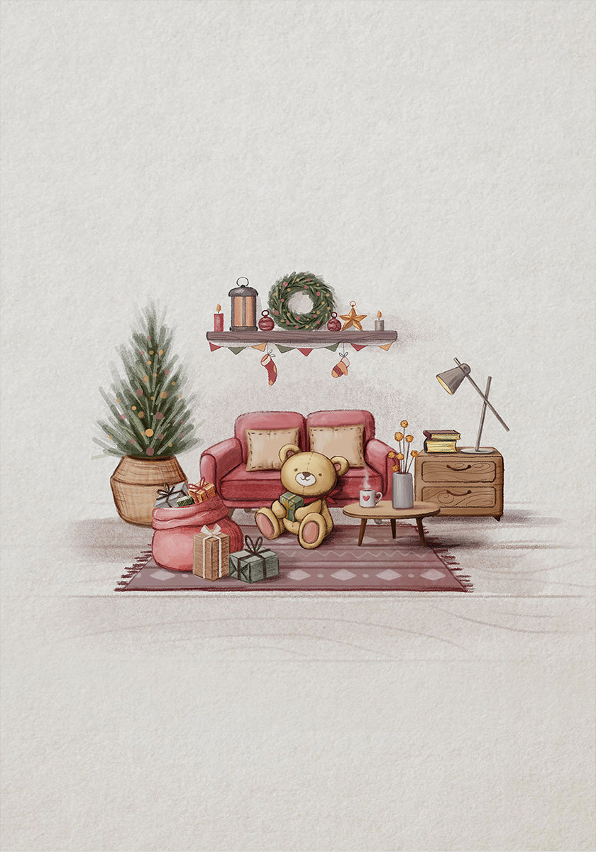 Poster della camera accogliente