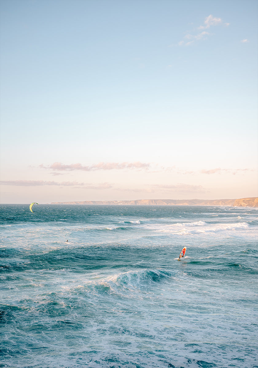 Poster di windsurf in Algarve
