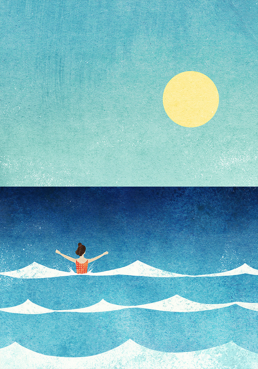 Poster di Nuotata al mare ii
