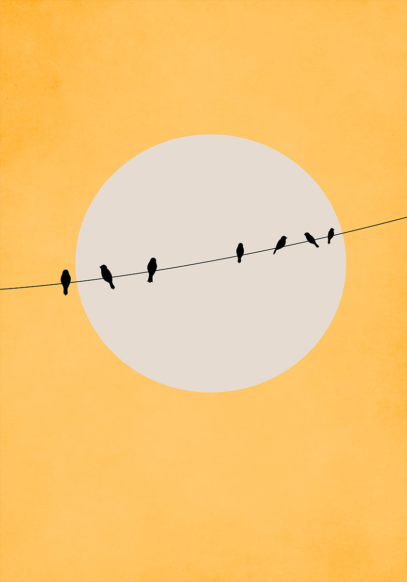 Poster cinguettante e agghiacciante