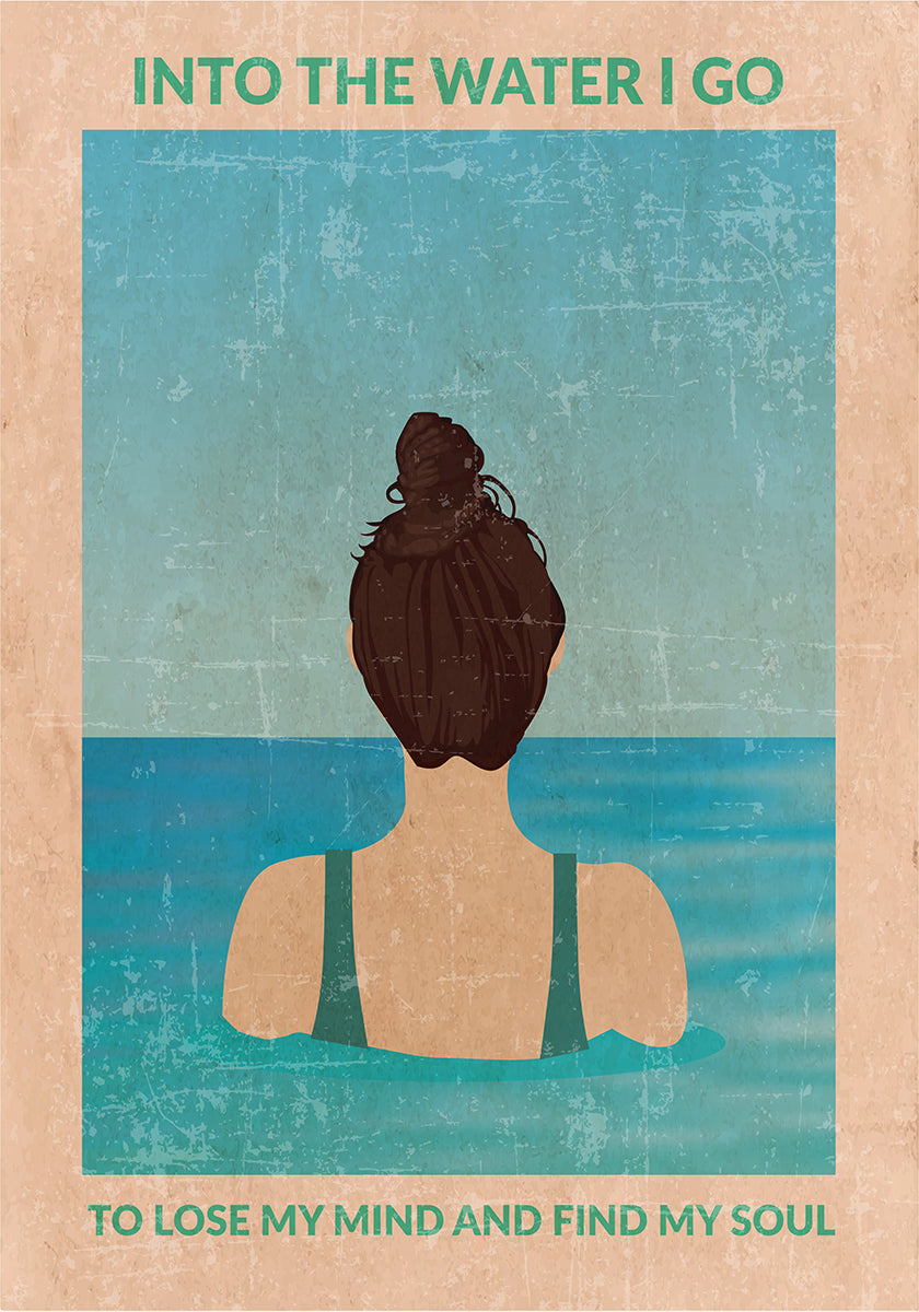 Arte da parete standard nell'acqua