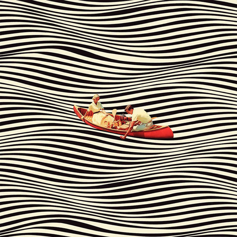 Il poster del vero viaggio in barca