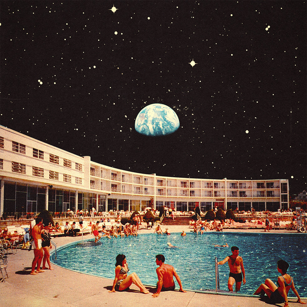 Poster della piscina lunare