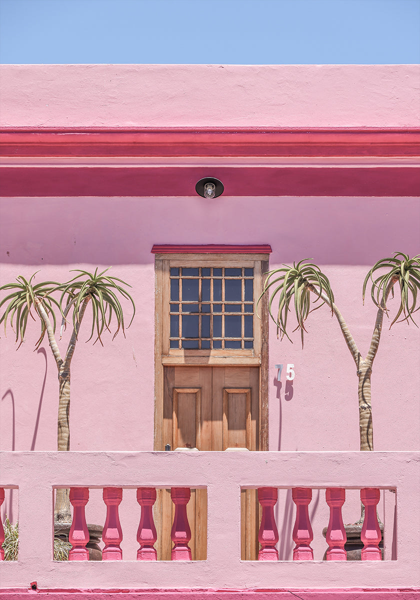 Facciata color pesca